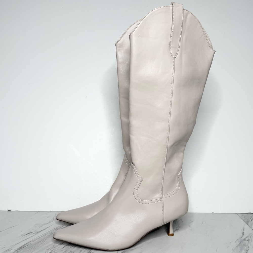 Steven Steve Madden Britt Pointy Toe Western Tall Boot 8 1/2 M